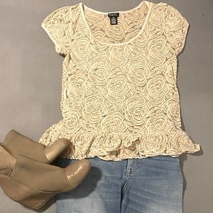 By Rue 21-  Lacey Top